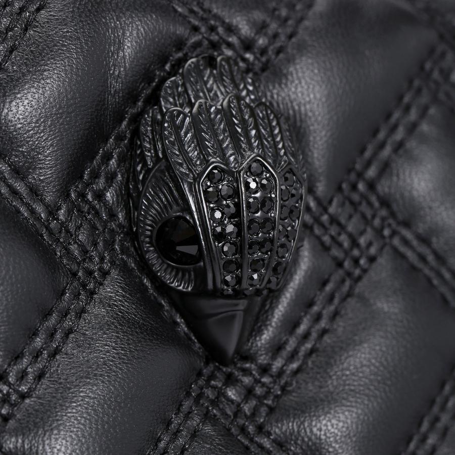 KENSINGTON DRENCH SHOPPER Black Drench Quilted Shopper Bag
