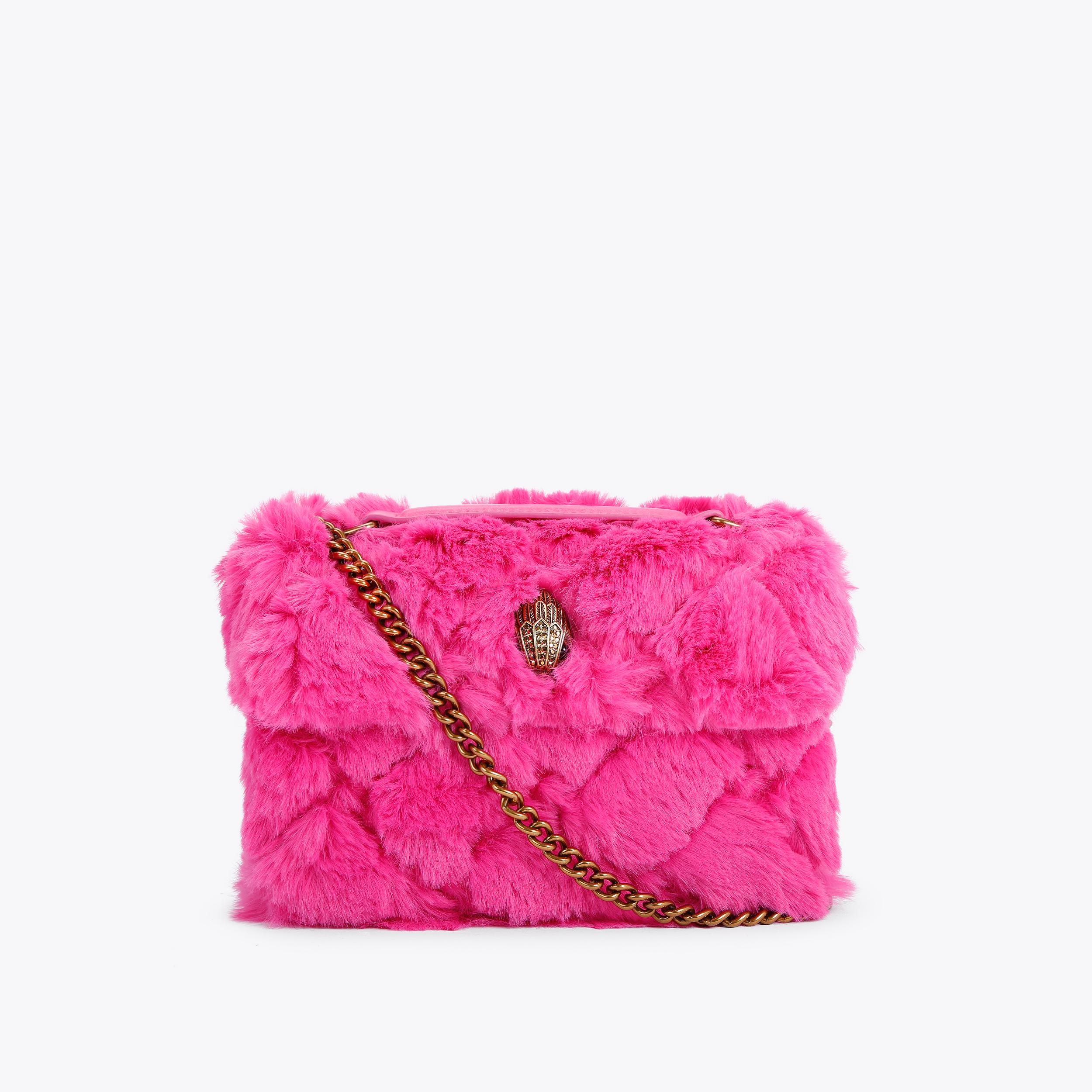 kurt geiger fur sliders