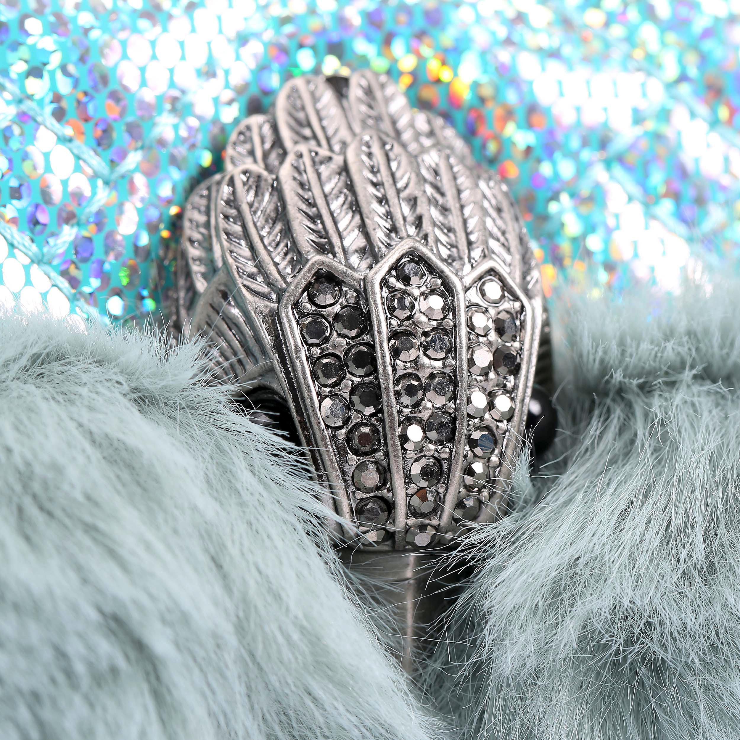 kurt geiger fur sliders