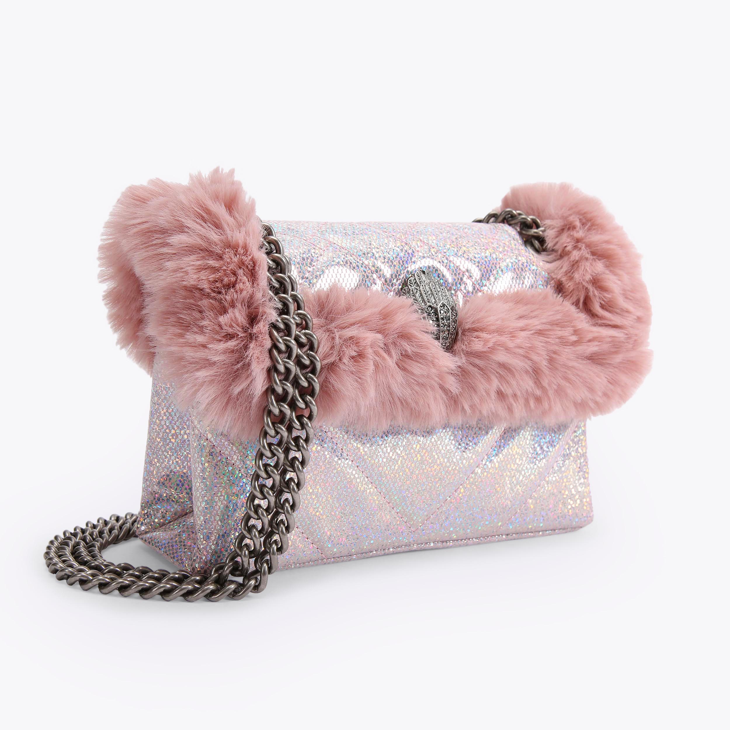 【レア】her lip to Crystal Faux Fur Mini Bag Alexander Wang Pink Fur Bedazzled CEO Mini-Bag | Hypebae