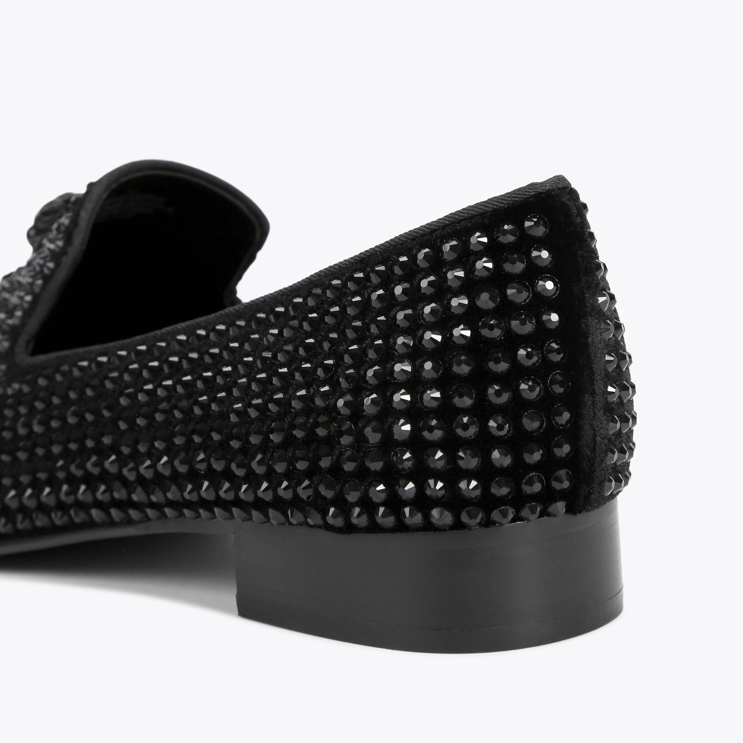 Kurt Geiger Men’s ACE STUD LOAFER (Size 45). Kurt Geiger London Black Embellished Ace Stud Loafers  main image 4