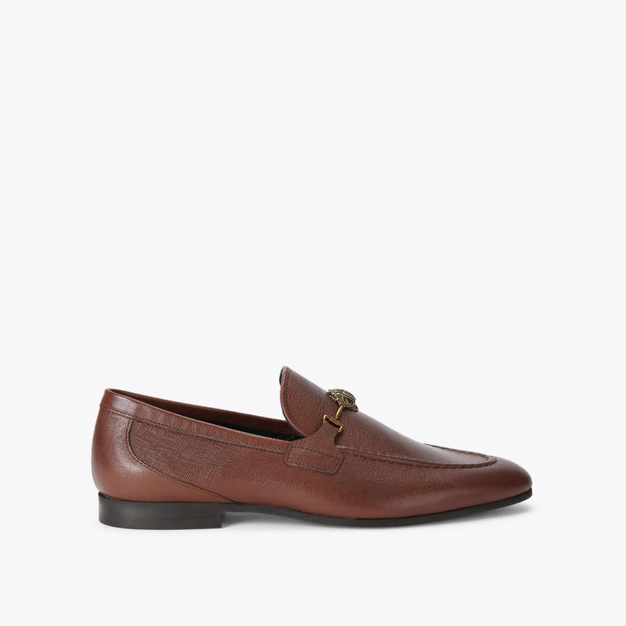 ALISTAIR brown leather loafer by KURT GEIGER LONDON ALISTAIR brown leather loafer by KURT GEIGER LONDON