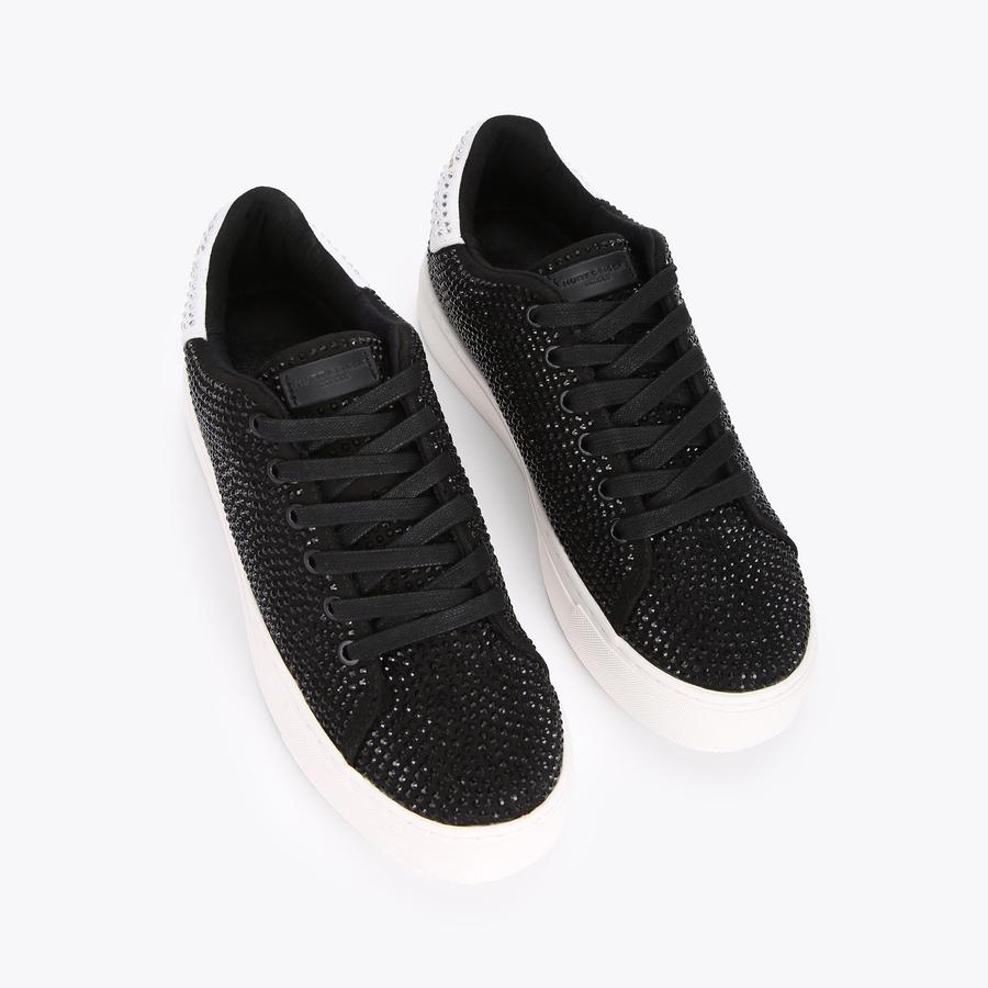 Kurt Geiger Women's Laney Crystal Embellished Low top Top Sneakers