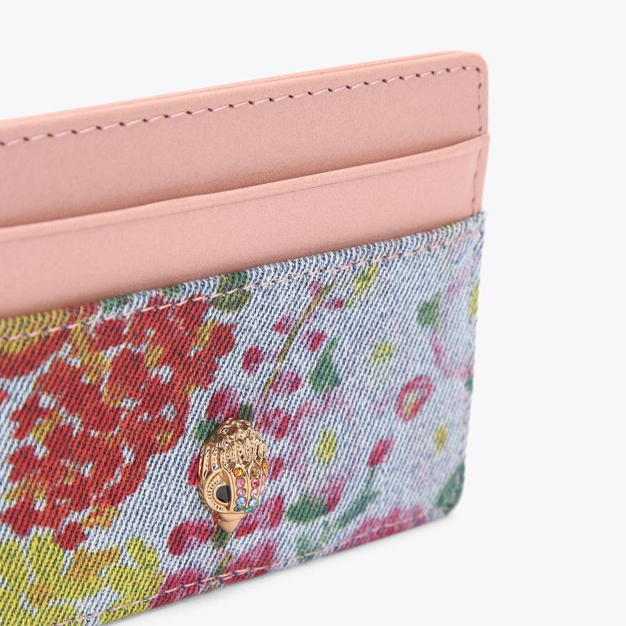 SHOREDITCH CARD HOLDER Blue Denim Card Holder by Kurt Geiger London