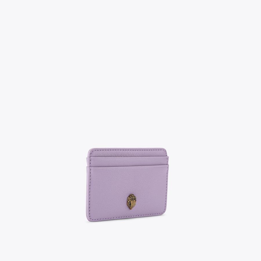 SHOREDITCH CARD HOLDER Lilac Leather Purse by Kurt Geiger London