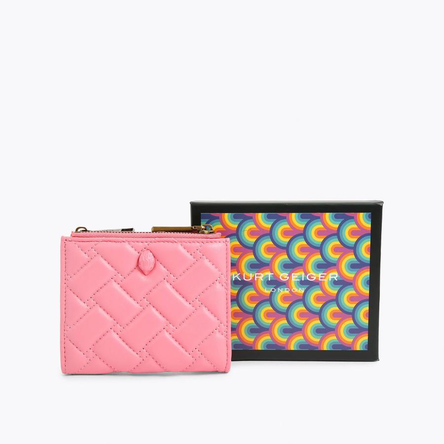 Kurt Geiger online Pink Quilted Wallet