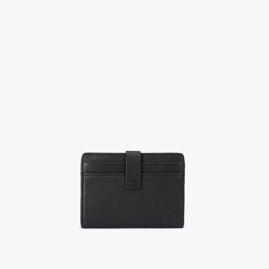 MULTI CARD SHOREDITCH Black Leather Card Holder by Kurt Geiger London