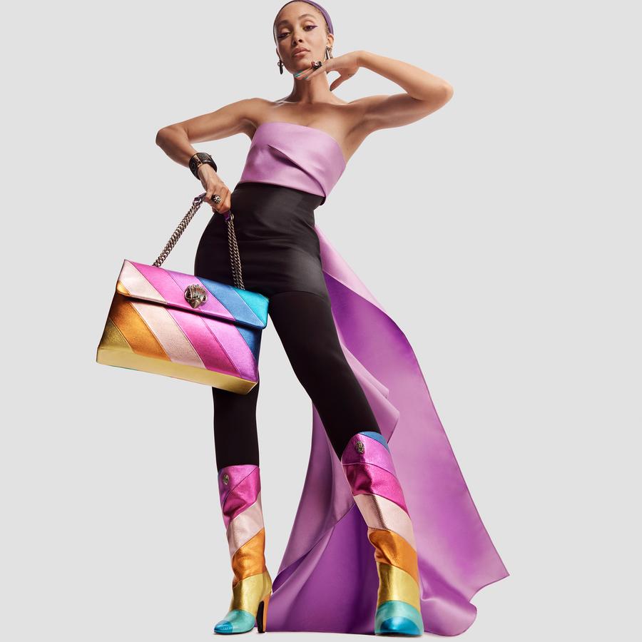 Genérico Kurt Geiger Bag, Rainbow Crossbody Bag, One Size