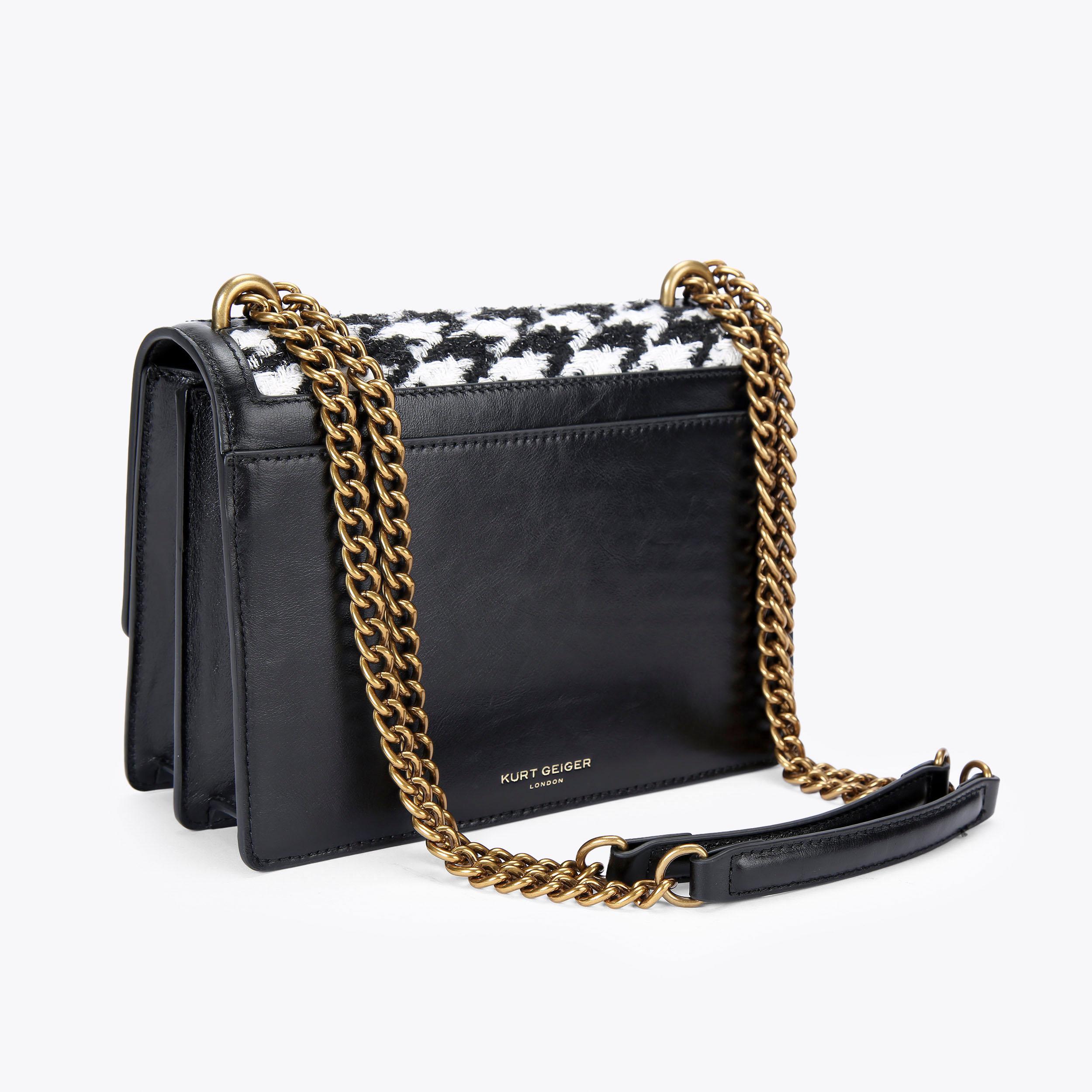 SHOREDITCH CROSS BODY Fabric cross body purse by KURT GEIGER LONDON