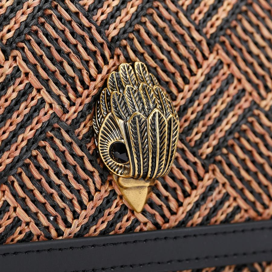 SHOREDITCH CROSS BODY Woven Leather Shoreditch Bag by KURT GEIGER