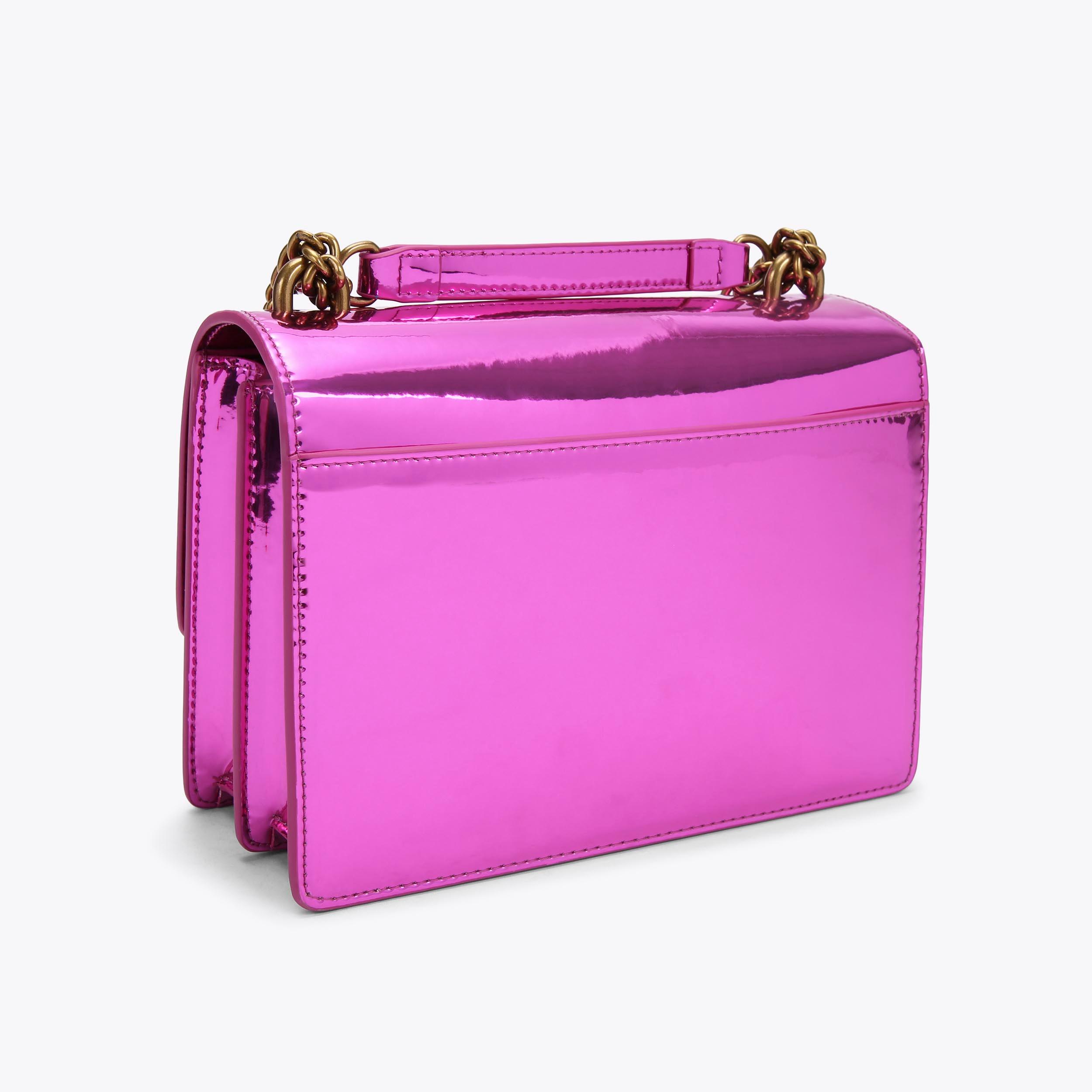 Kurt Geiger Shoreditch Pink Leather Crossbody outlets