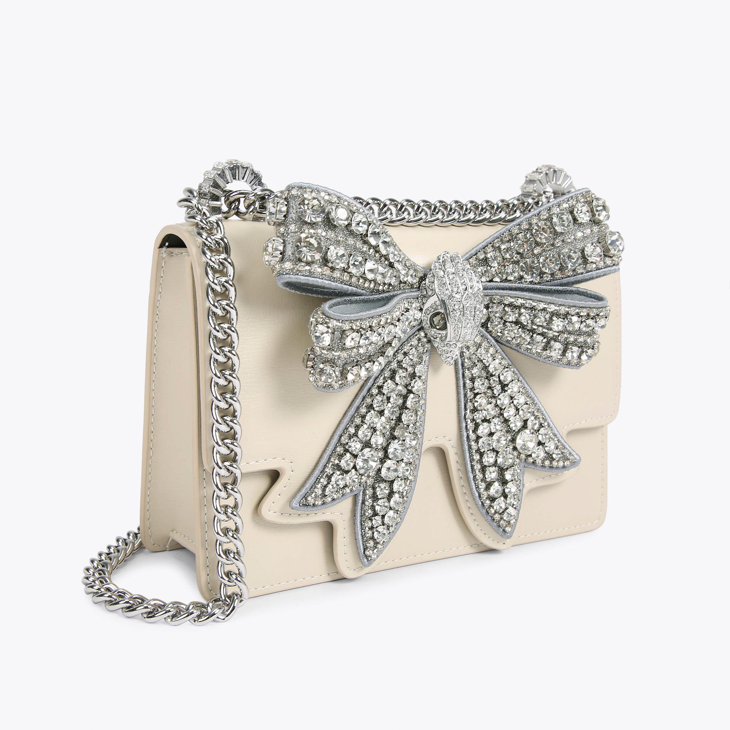 SHOREDITCH SM CROSS BODY Bone Leather Cross Body Bag by KURT GEIGER LONDON