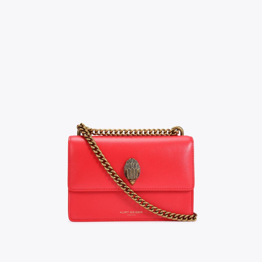 Designer red cross body bag sale