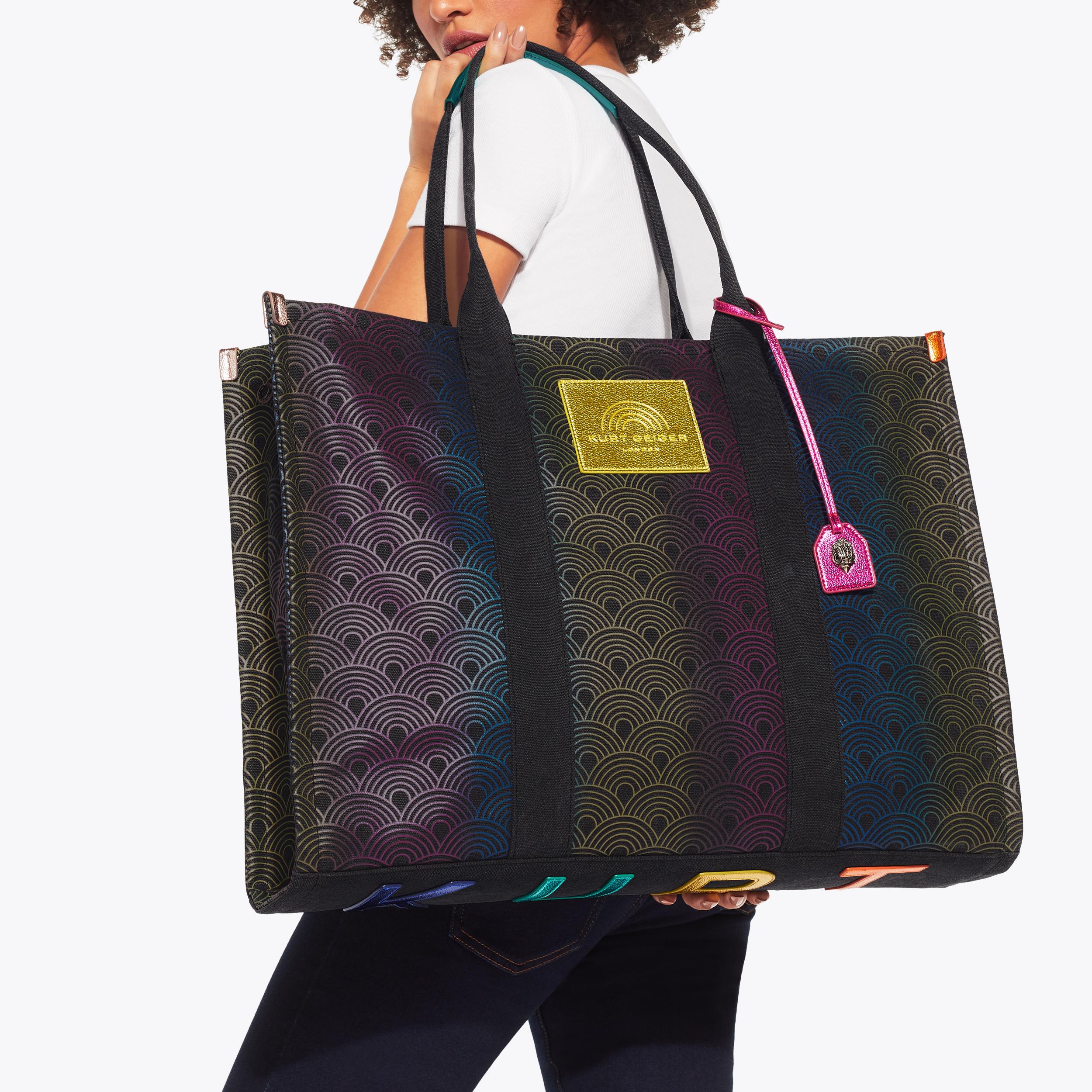 トートバッグ SOUTHBANK TOTE BAG SOUTHBANK TOTE Rainbow Ombre Cross Body Purse by KURT GEIGER