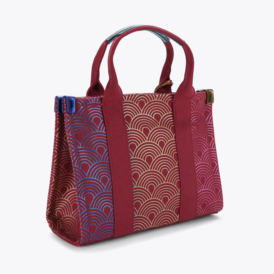 SMALL SOUTHBANK TOTE Red Ombre Tote Purse by KURT GEIGER LONDON