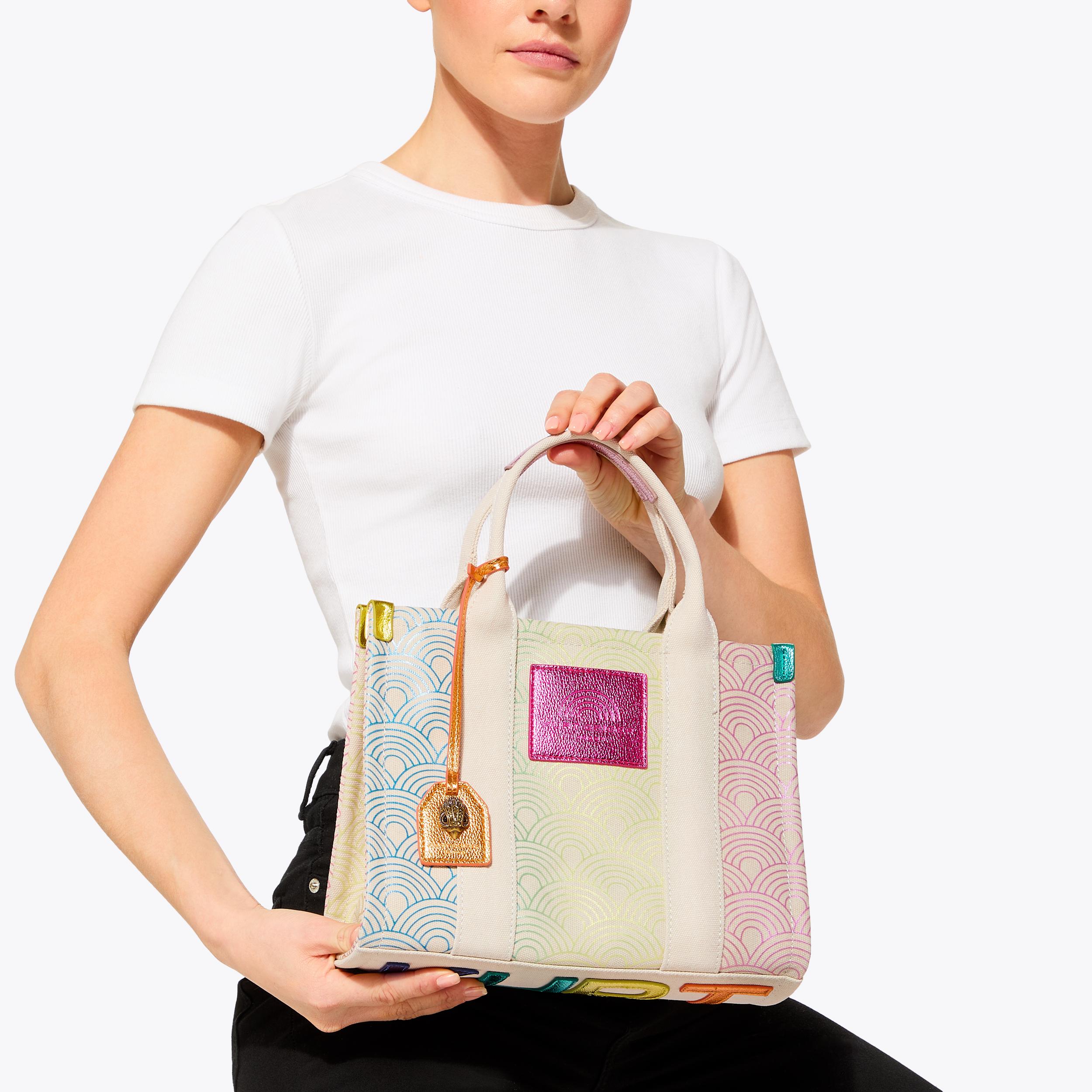 SMALL SOUTHBANK TOTE Canvas Tote Bag by KURT GEIGER LONDON
