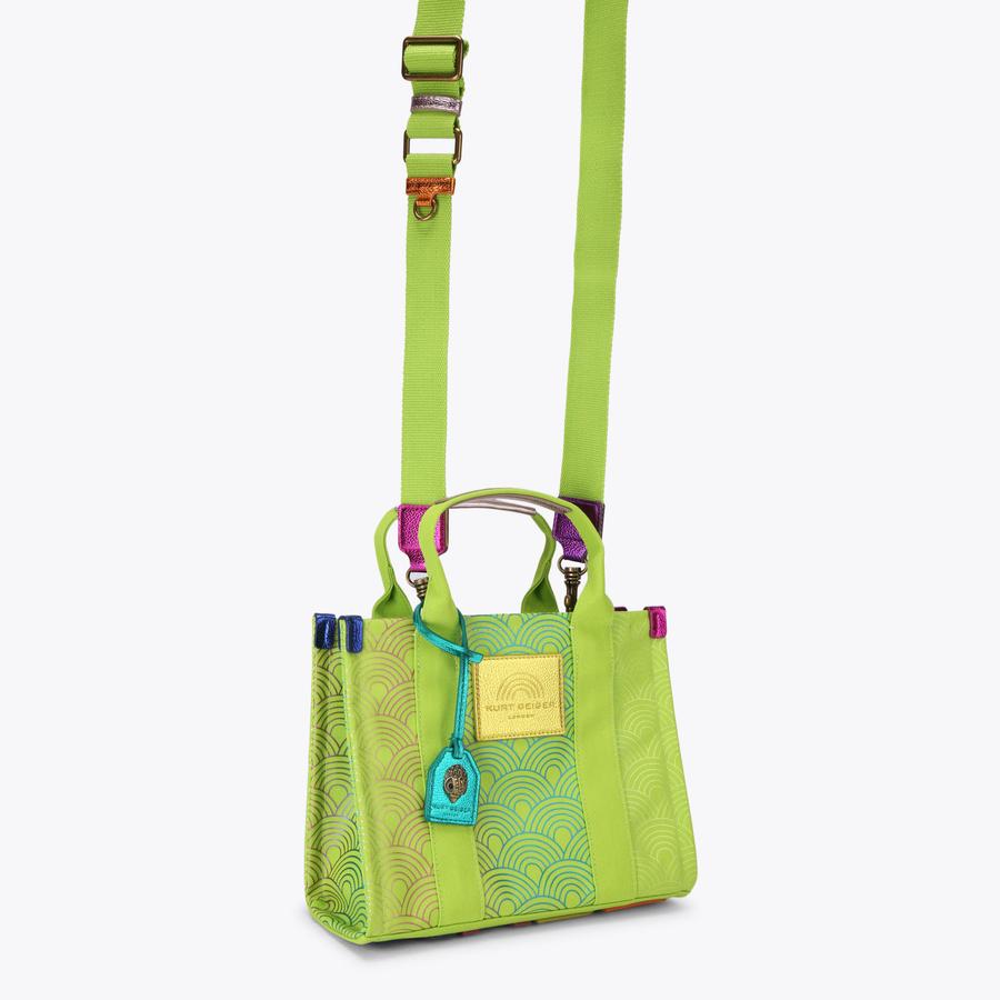 shesaidthat ORIGAMI BAG トートバッグ lime LIME made in japan 撥水