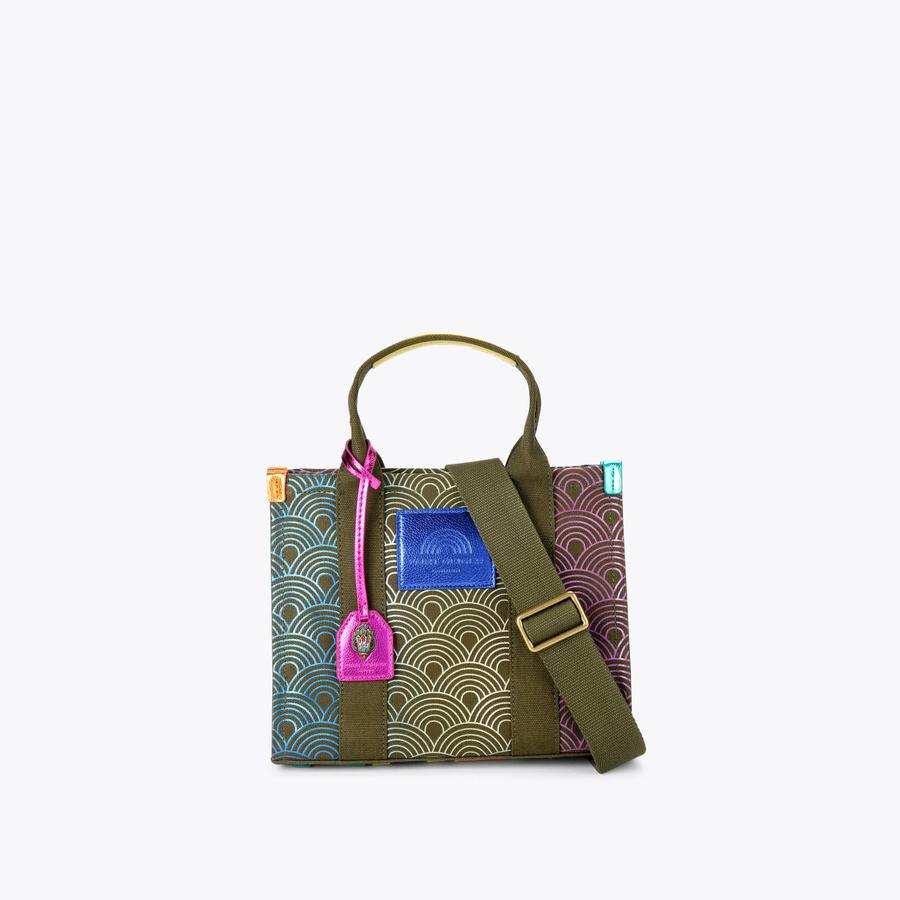 SMALL SOUTHBANK TOTE Khaki Tote Purse by KURT GEIGER LONDON