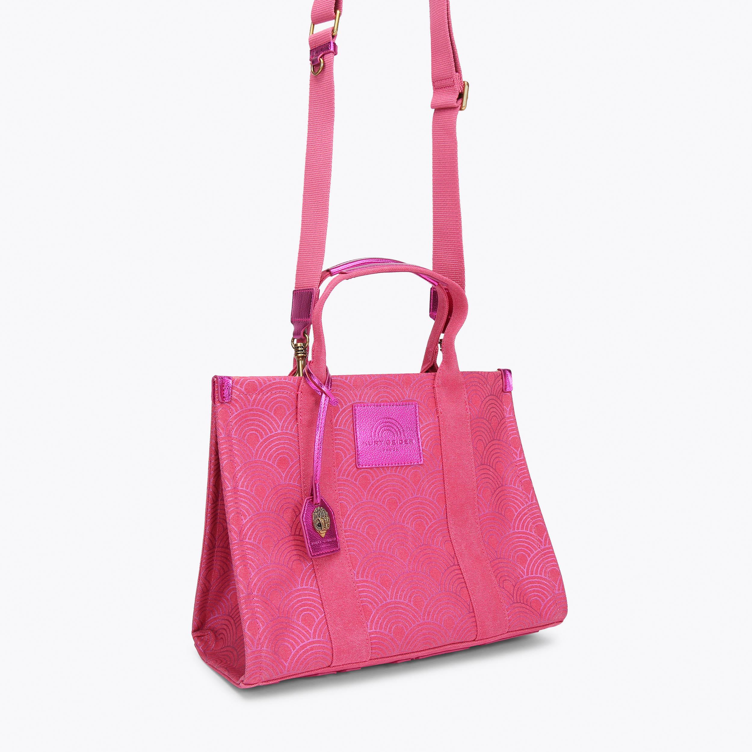 SOUTHBANK TOTE Pink Rainbow Cross Body Purse by KURT GEIGER LONDON