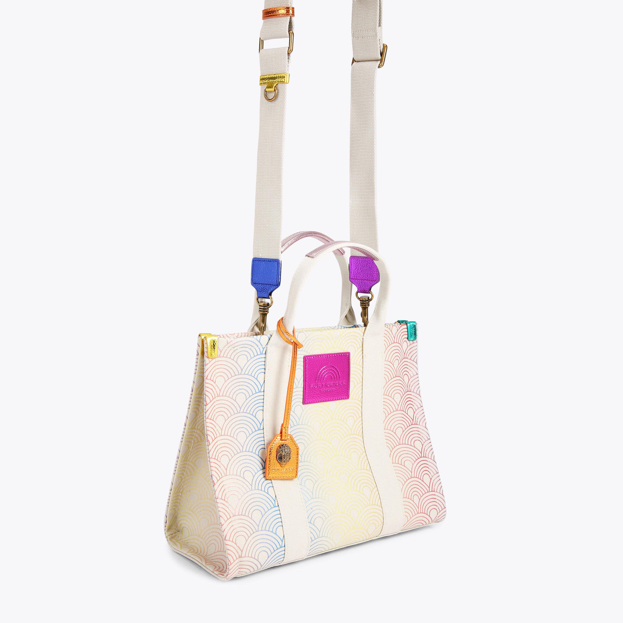 kurt geiger rainbow tote bag