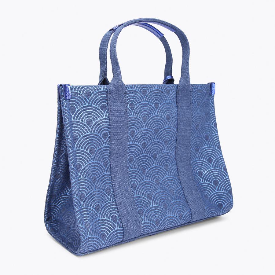 ch!iiibag PERINGER Tote ぺリンガートート blue SOUTHBANK TOTE Blue Rainbow Cross Body Purse by KURT GEIGER LONDON