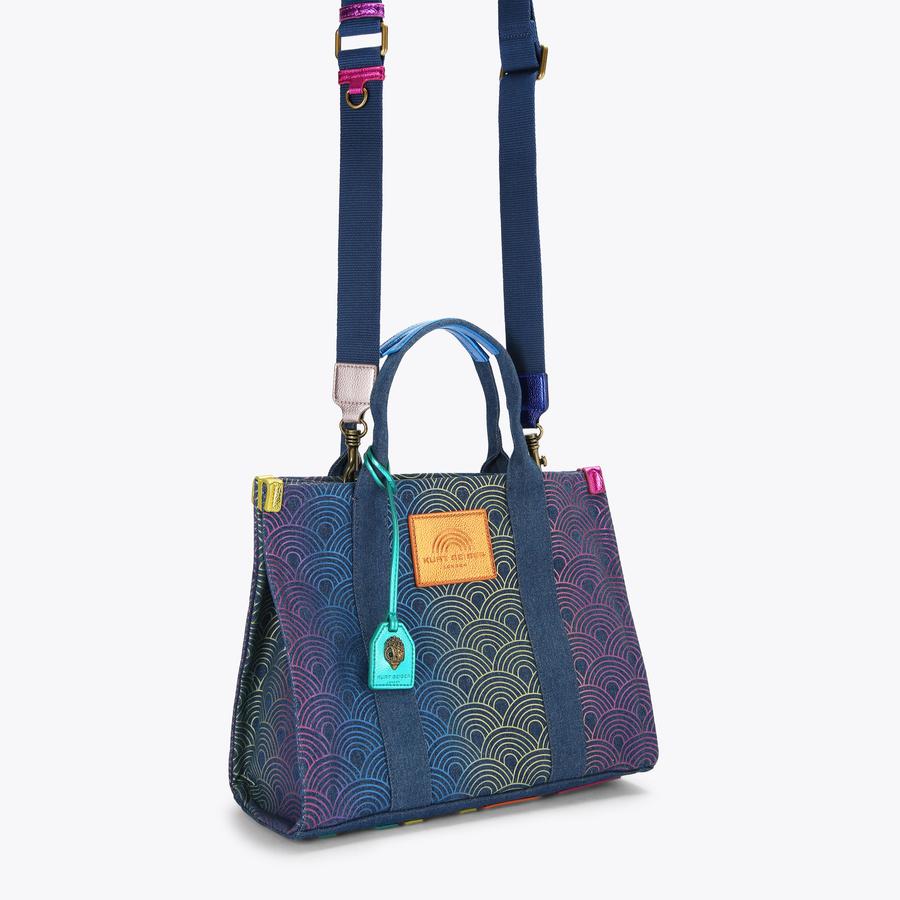 カート・ガイガー サウスバンク トートバッグ SOUTHBANK TOTE Rainbow Ombre Cross Body Purse by KURT GEIGER