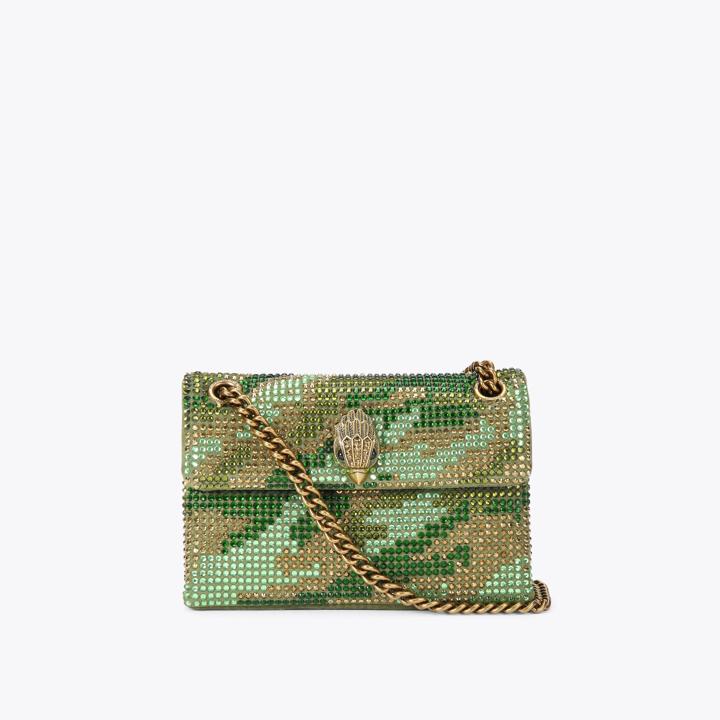 kurt geiger green kensington bag