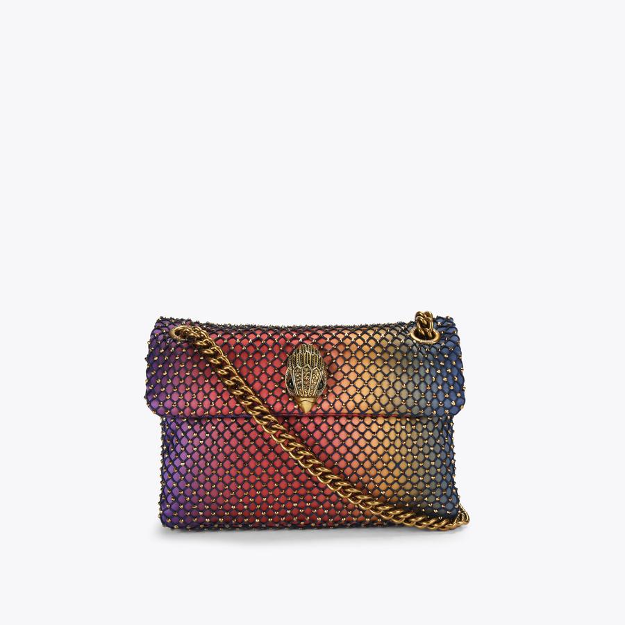 【WV PROJECT】★男女兼用★HAPPY DYEING MINI BAG FABRIC MINI KENSINGTON X Ombre Cross Body Purse by KURT