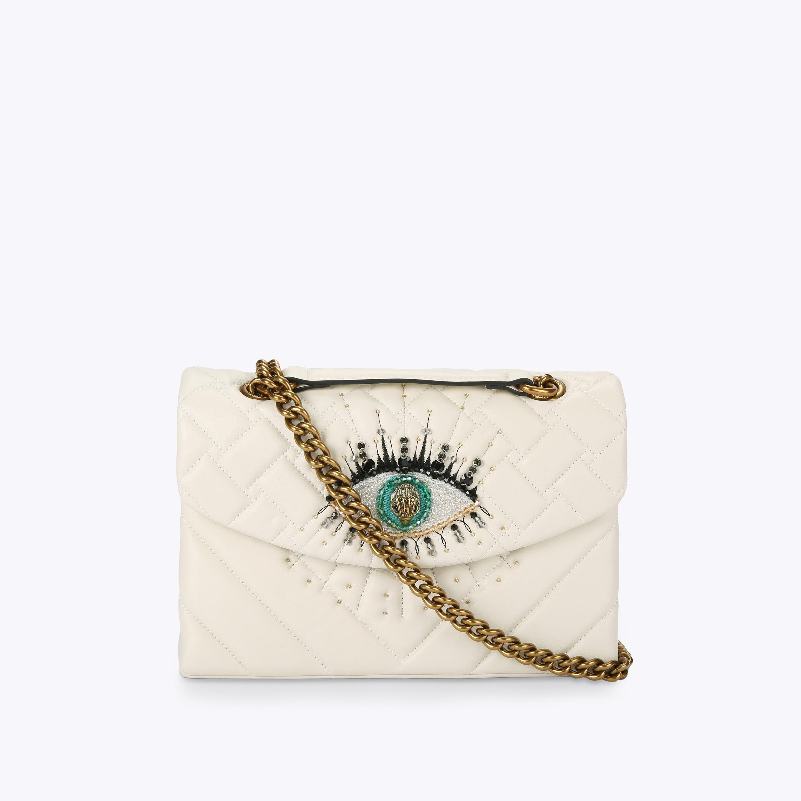 Kurt geiger white online bag