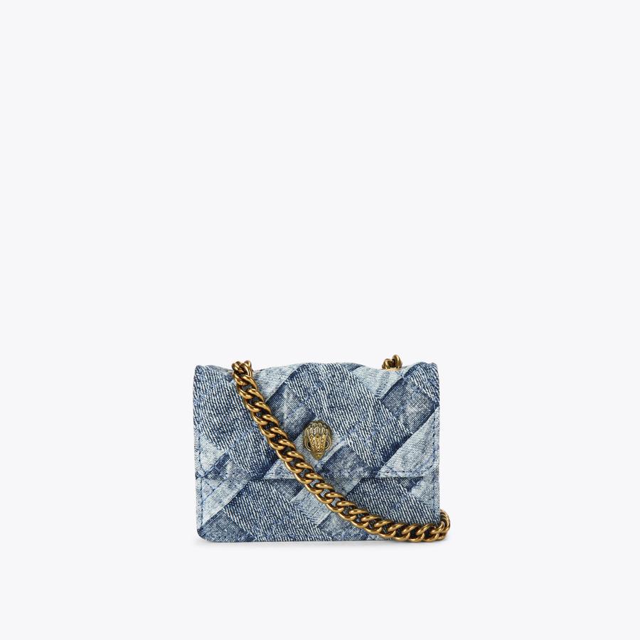 Micro Denim Cross Body Bag