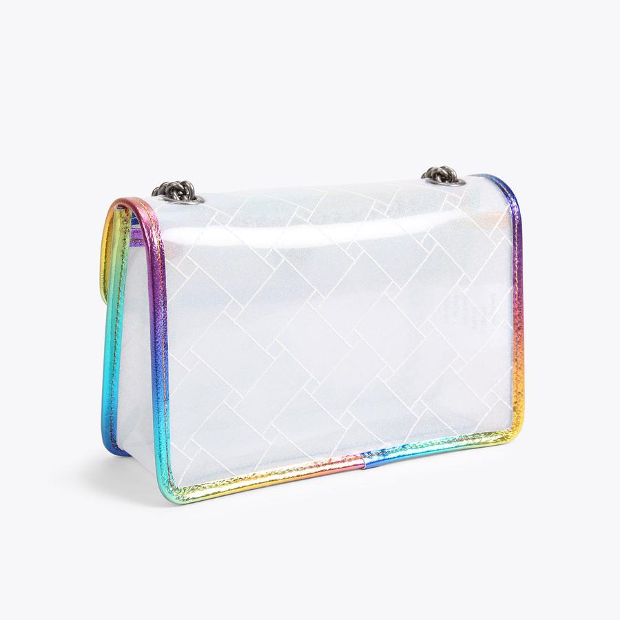 VINYL MD KENSINGTON Rainbow Cross Body Bag by KURT GEIGER LONDON