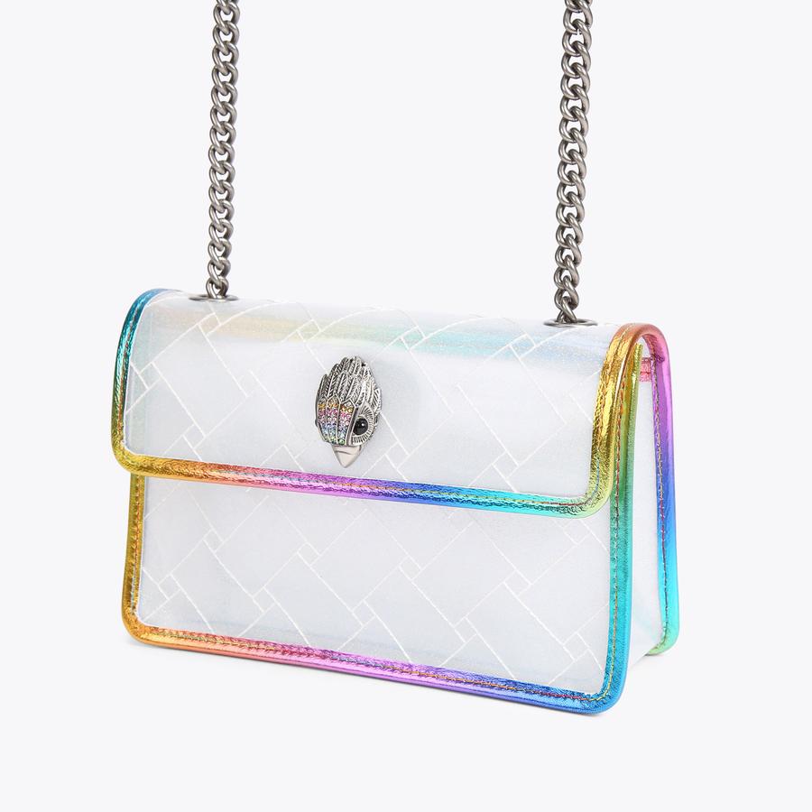 VINYL MD KENSINGTON Rainbow Cross Body Bag by KURT GEIGER LONDON