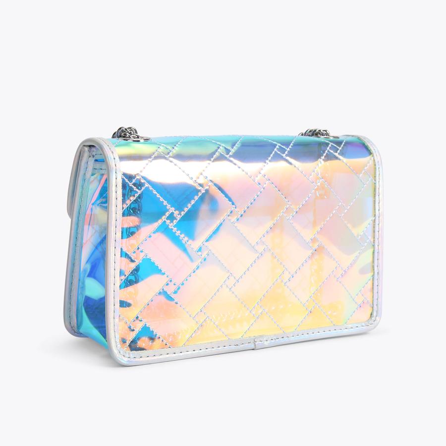 VINYL MD KENSINGTON Iridescent Cross Body Bag by KURT GEIGER