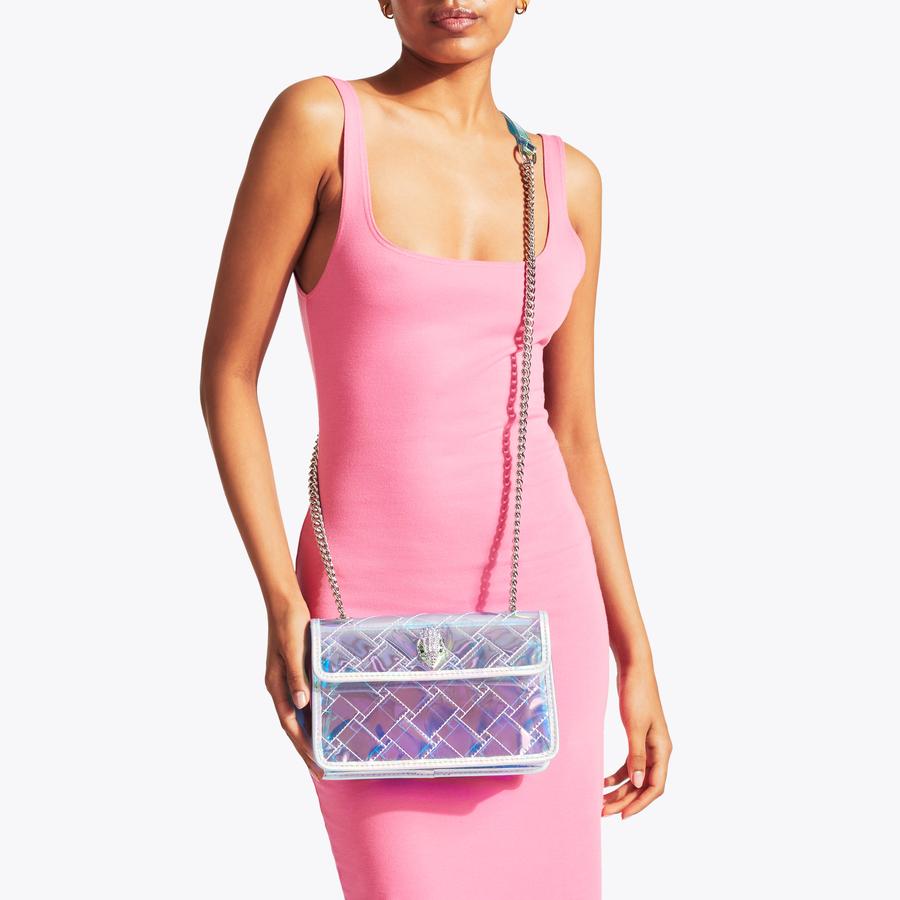 Cristin/クリスティン　ラインストーン BAG CRYSTAL KENSINGTON CLUTCH Rainbow Ombre Crystal Clutch Purse