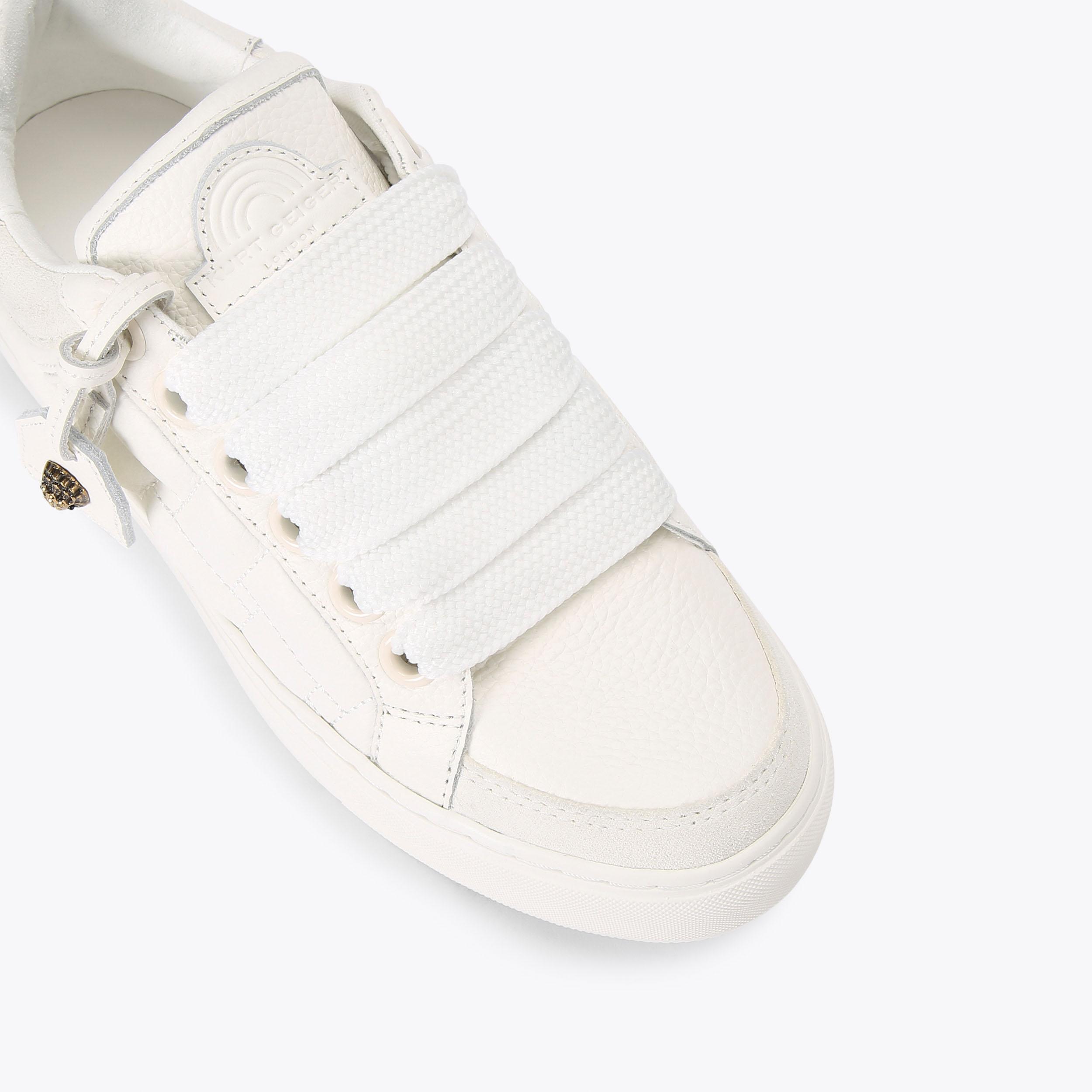 Carvela Kurt Geiger Lament Bling Sneakers in White