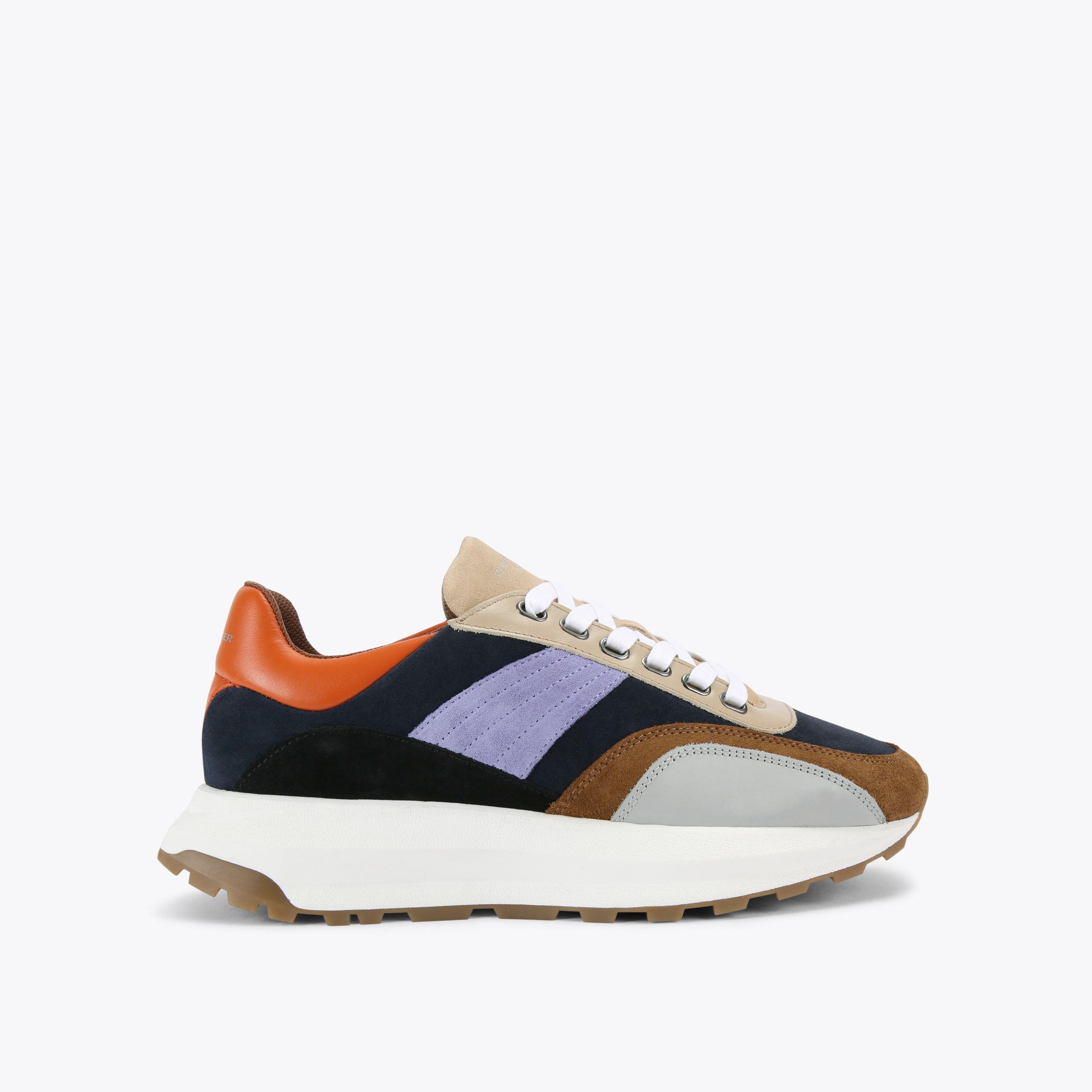 GASPAR Suede Trainer by KURT GEIGER LONDON