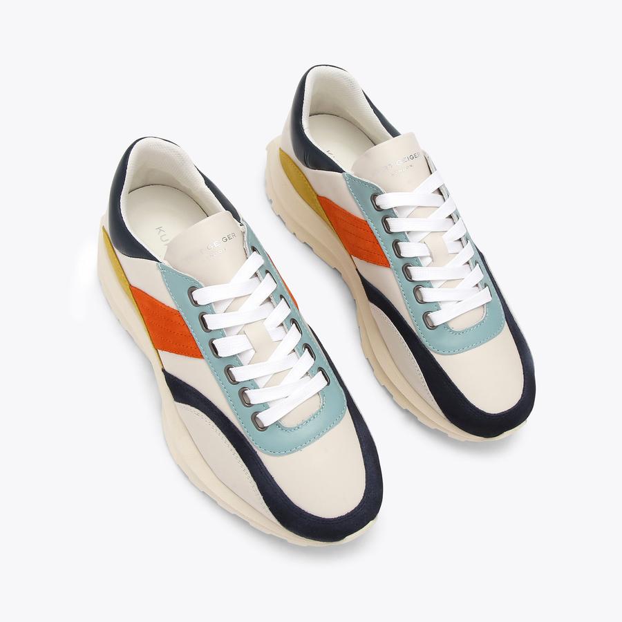 Gaspar Suede Sneakers Lace Up | Kurt Geiger
