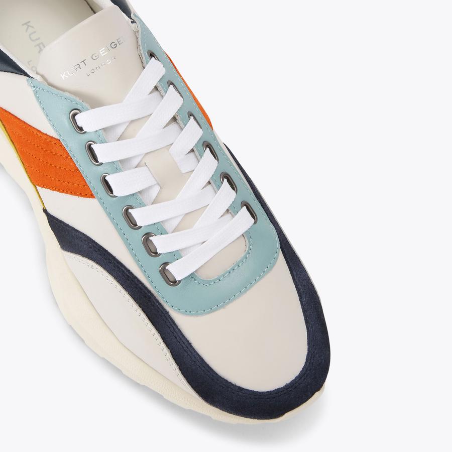 Gaspar Suede Sneakers Lace Up | Kurt Geiger