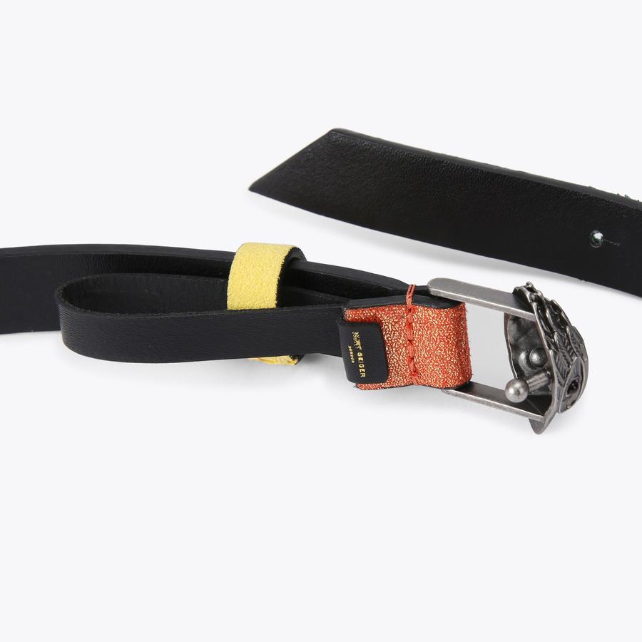 Rainbow Crystal Belt | Eagle Belt by Kurt Geiger | Kurt Geiger display picture 2