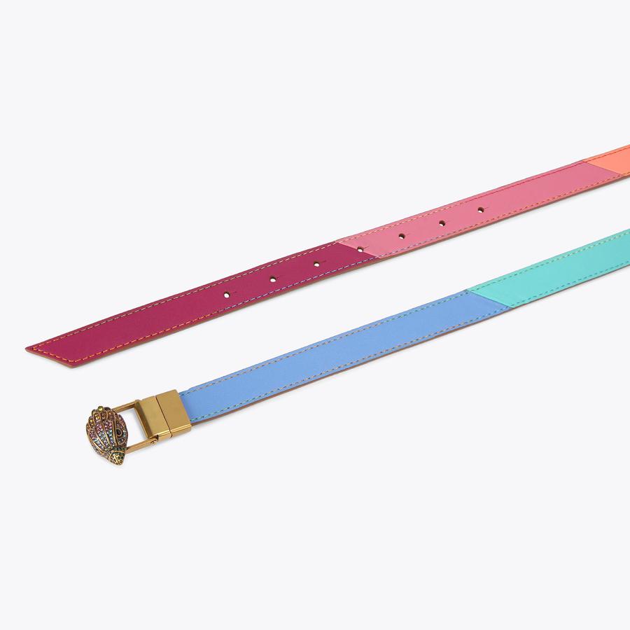 REVERSIBLE 20 EAGLE BELT Rainbow Reversible Belt by KURT REVERSIBLE 20 EAGLE BELT Rainbow Reversible Belt by KURT