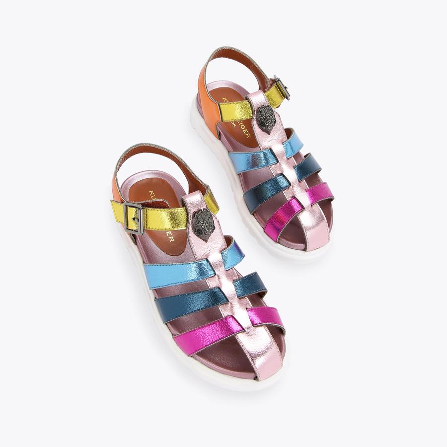 ファッション雑貨・小物その他 Darya Fisherman Sandals Gyaru JFashion Axes Femme Kawaii Sandal w/Bows Little Kid