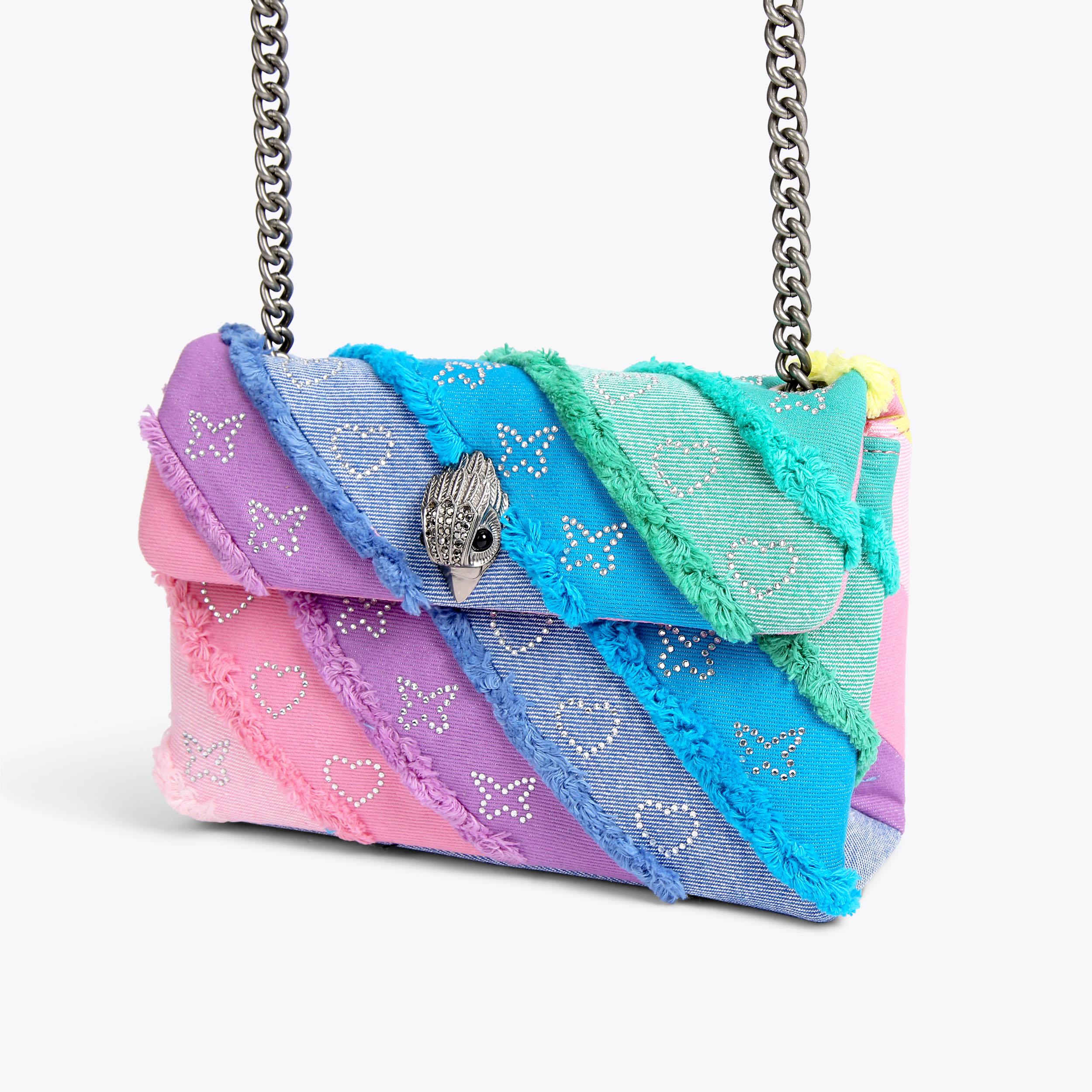 DENIM MD KENSINGTON Denim Cross Body Bag by KURT GEIGER LONDON