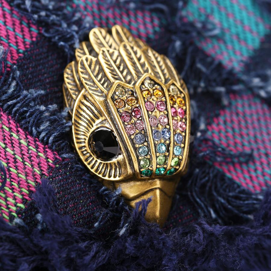 DENIM MD KENSINGTON A stylish denim Kensington bag featuring brass