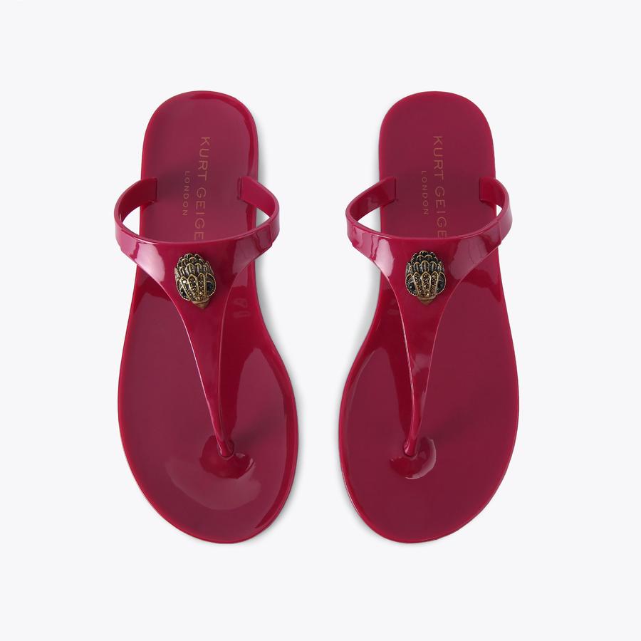 MADDISON T-BAR Viola Synthetic Slip On Sandal by KURT GEIGER