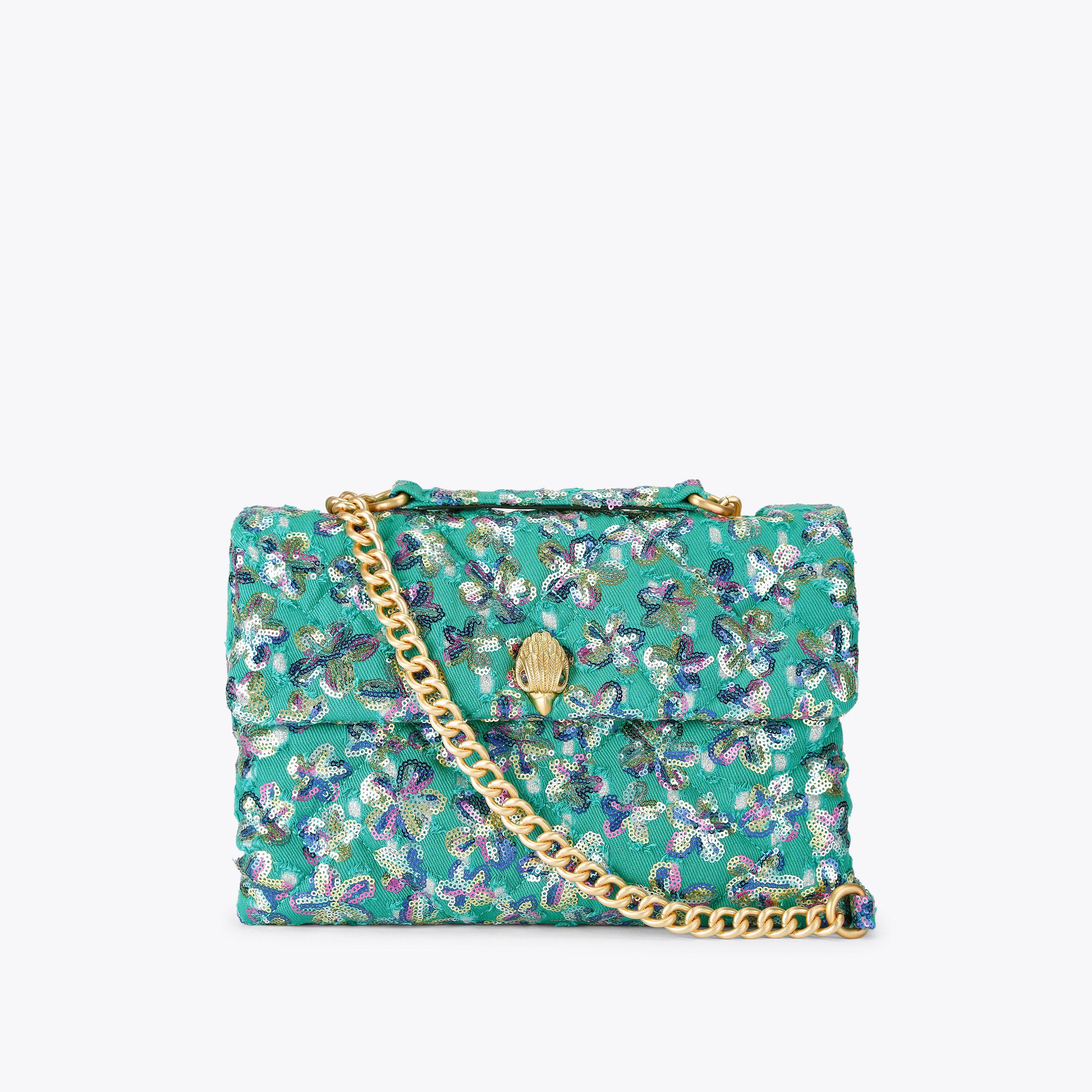 Large Denim Kensington Bag
