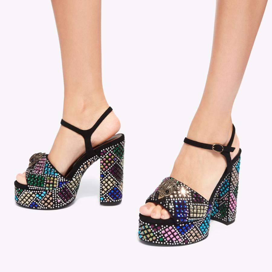 Kurt fashion geiger embellished heels