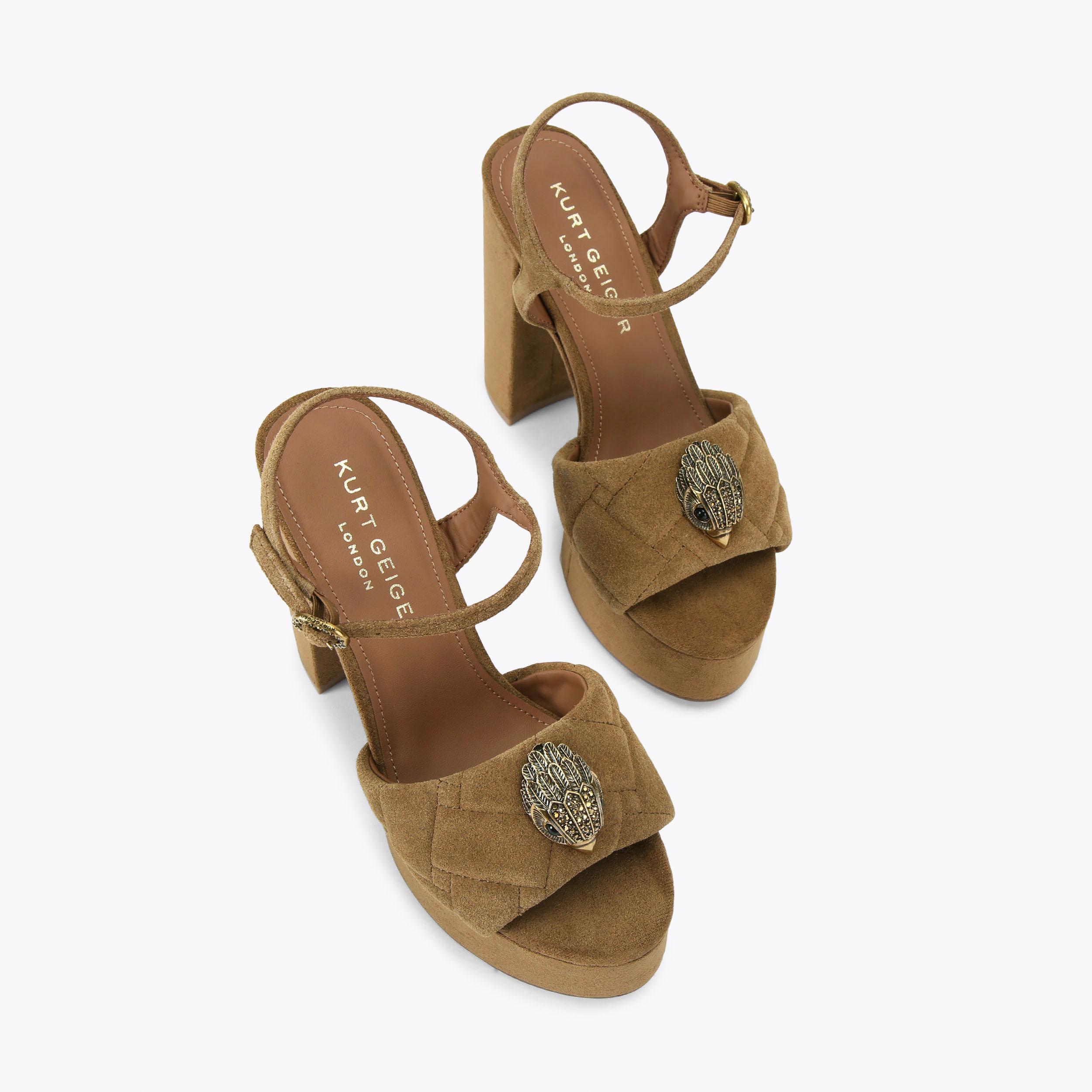 【DUNE LONDON】Kelisa Cross Strap コルクウェッジサンダル Kelisa Natural, Braided-Cross-Strap Cork-Wedge Sandals
