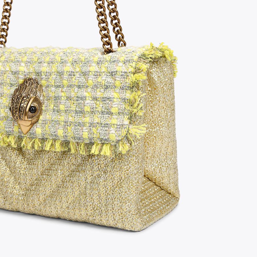 RAFFIA XXL KENSINGTON Raffia XXL Yellow Tweed Kensington