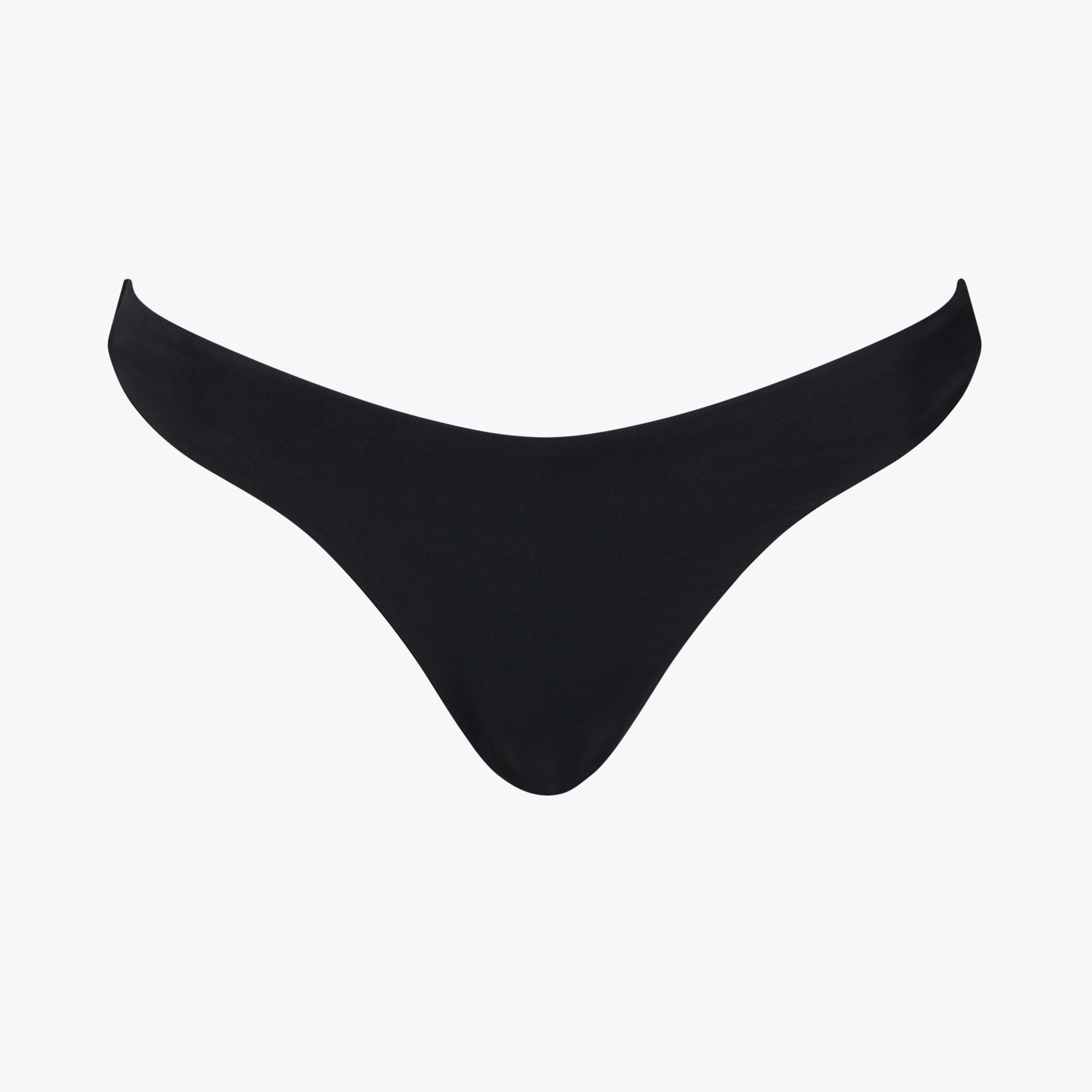 BIKINING　WENTER KENSINGTON BRIEFS Black Bikini Brief by KURT GEIGER LONDON