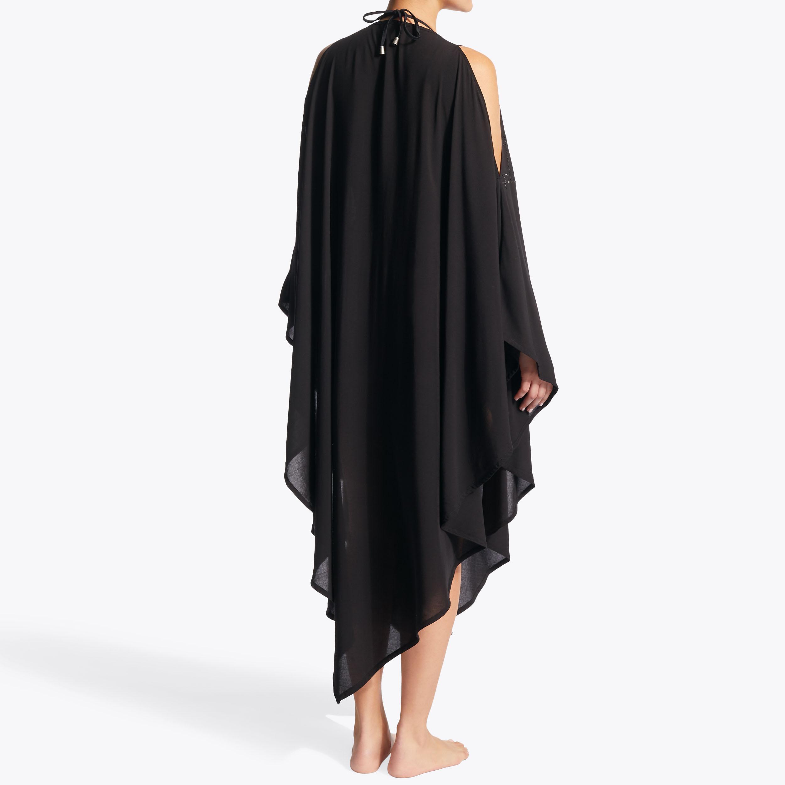 QUILTING KAFTAN Black Dress by KURT GEIGER LONDON